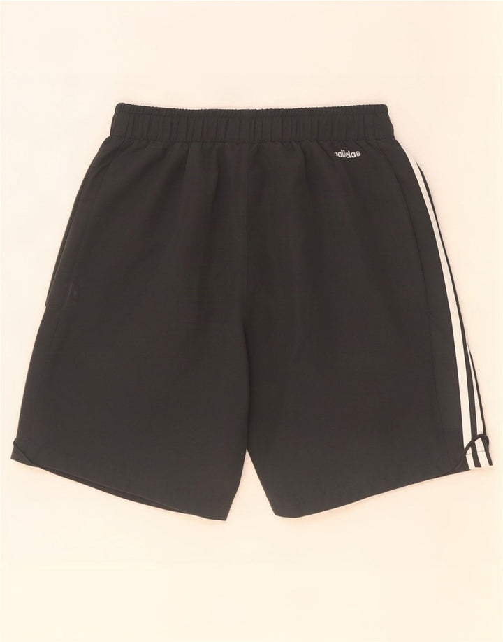 Pantaloni scurți sport adidas Climalite pentru bărbați, poliester negru mic