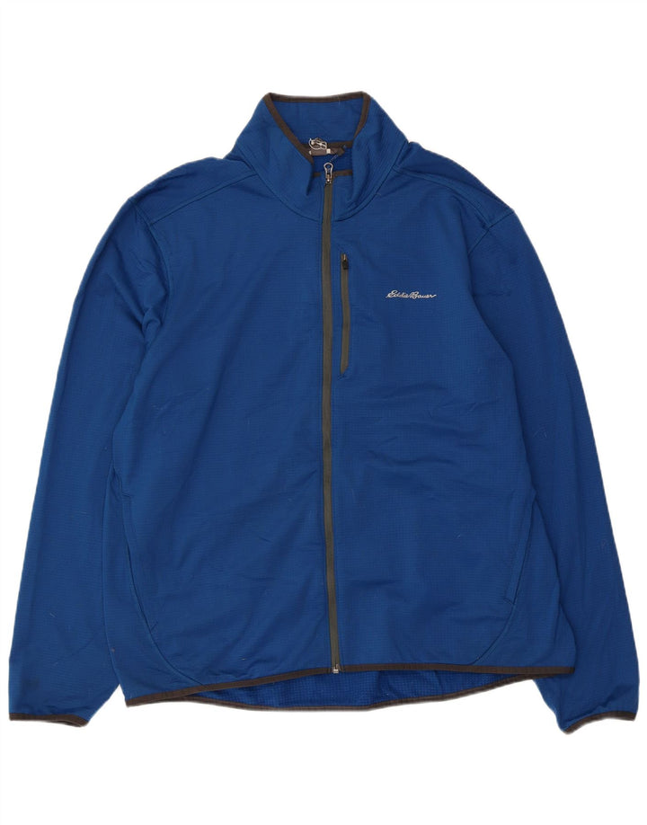Jachetă de trening pentru bărbați EDDIE BAUER UK 42 XL Poliester albastru