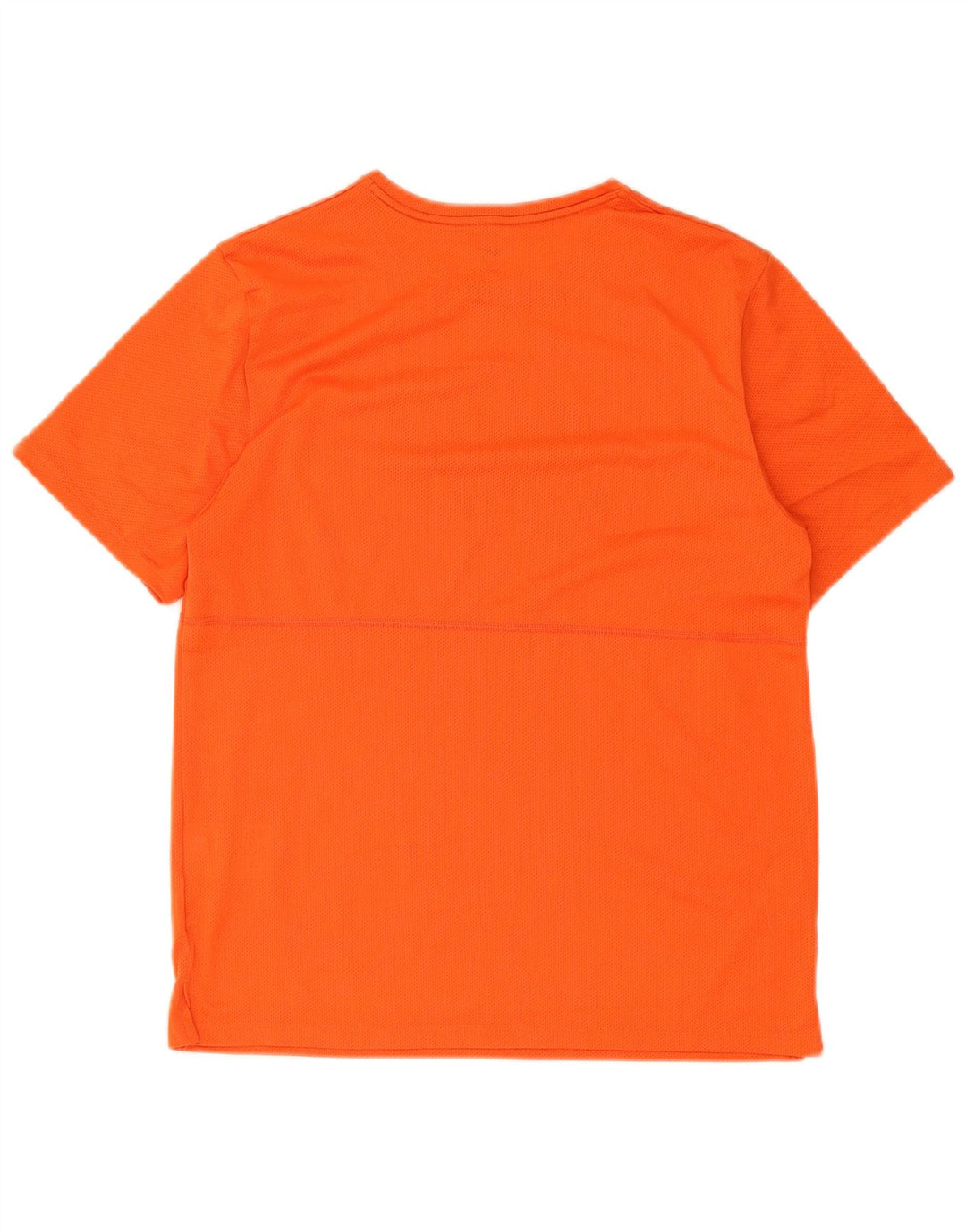 Tricou grafic Nike Dri Fit pentru bărbați Top poliester portocaliu mediu