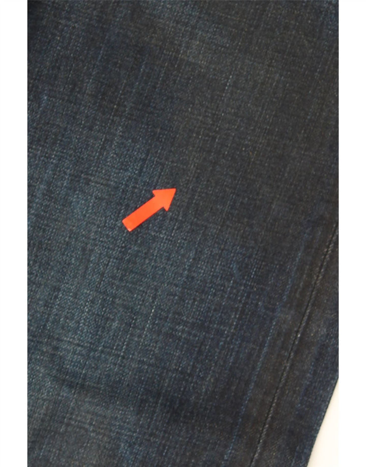Blugi drepti pentru bărbați Levi's 504 W28 L32 Bumbac bleumarin