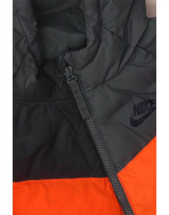Jachetă căptușită cu glugă Nike pentru băieți 10-11 ani Mediu Multicolor Colorblock