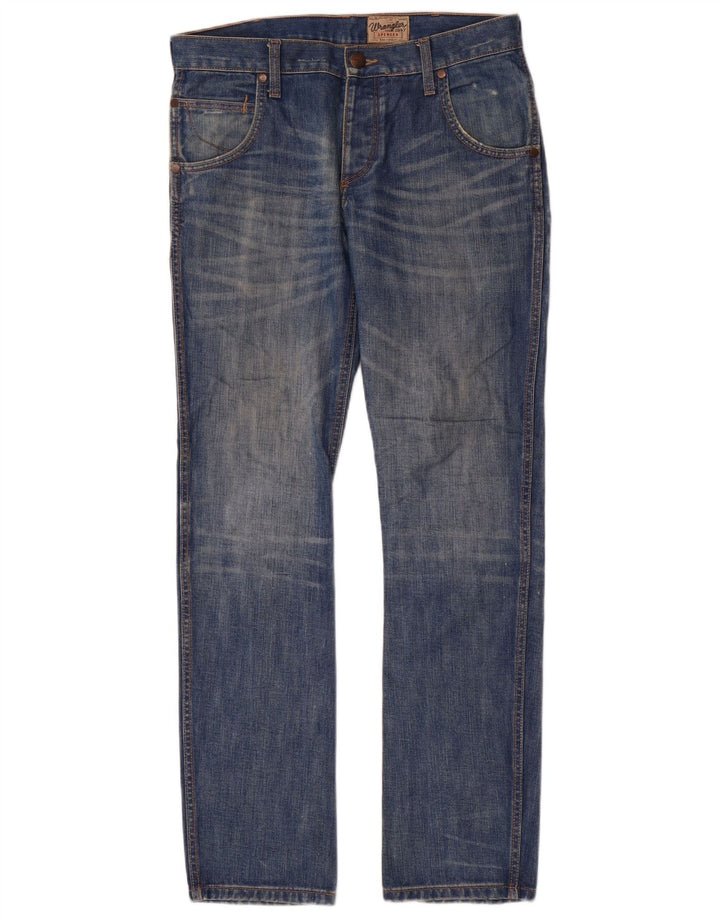 Blugi pentru bărbați Wrangler Spencer Slim W32 L34 Bumbac albastru