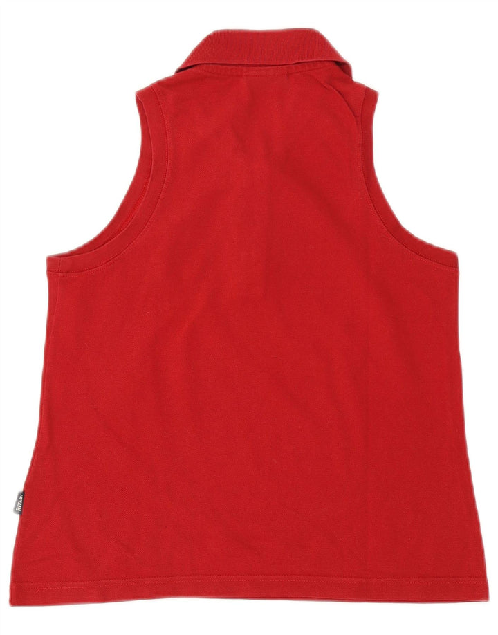 Tricou polo fără mâneci pentru femei Rifle UK 12 Medium Red