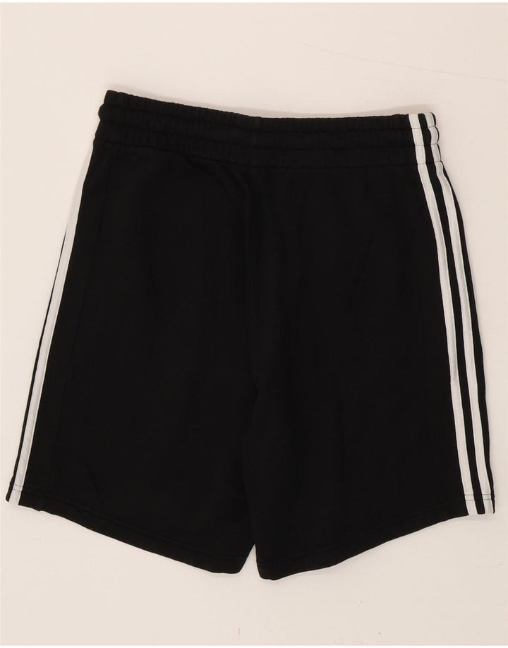 Pantaloni scurți sport pentru bărbați Adidas, bumbac mediu negru
