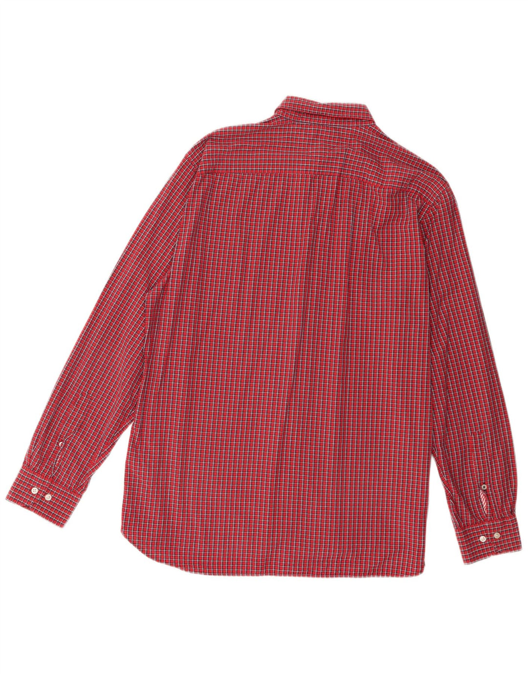 Cămașă pentru bărbați Tommy Hilfiger XL, bumbac cu carouri roșii