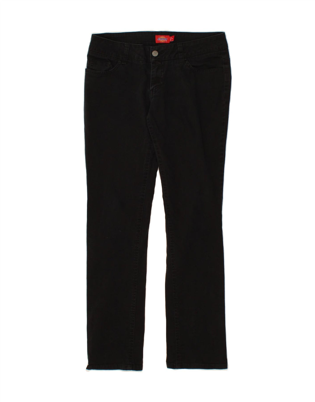 DICKIES Womens Straight Casual Trousers US  8 Medium W30 L28  Black Vintage Dickies and Second-Hand Dickies from Messina Hembry 