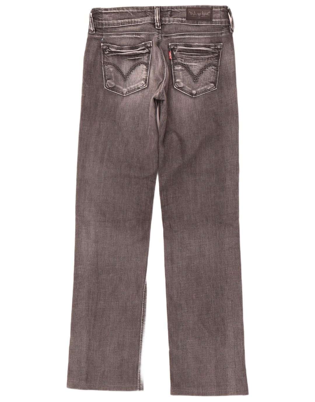 Blugi drepti 570 pentru femei Levi's W27 L31 bumbac gri