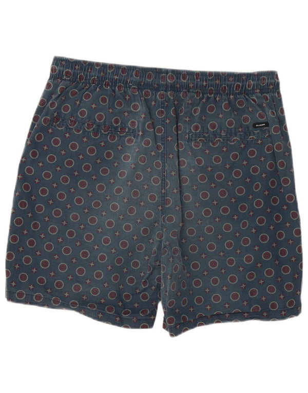 Pantaloni scurți casual pentru bărbați Billabong W32 Medium bleumarin cu buline