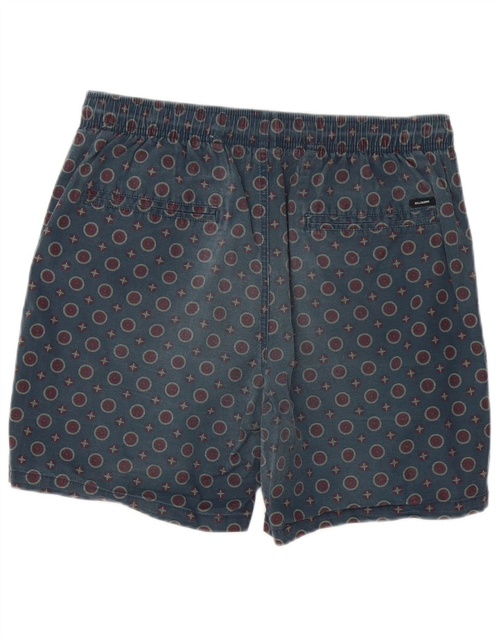 Pantaloni scurți casual pentru bărbați Billabong W32 Medium bleumarin cu buline