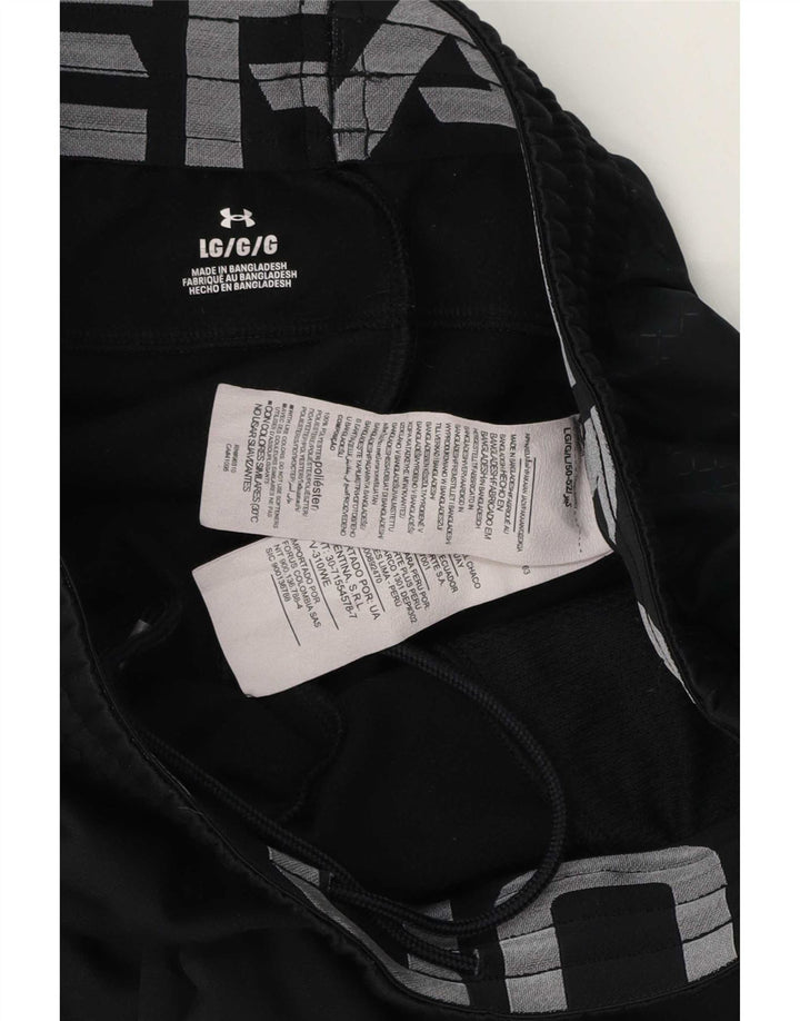 Pantaloni de trening Under Armour pentru bărbați Pantaloni de jogging, mari, negru, poliester