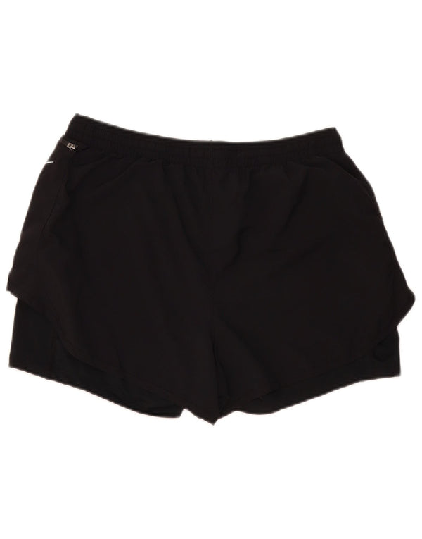 Pantaloni scurți sport Nike Dri Fit pentru femei UK 14 Large Black
