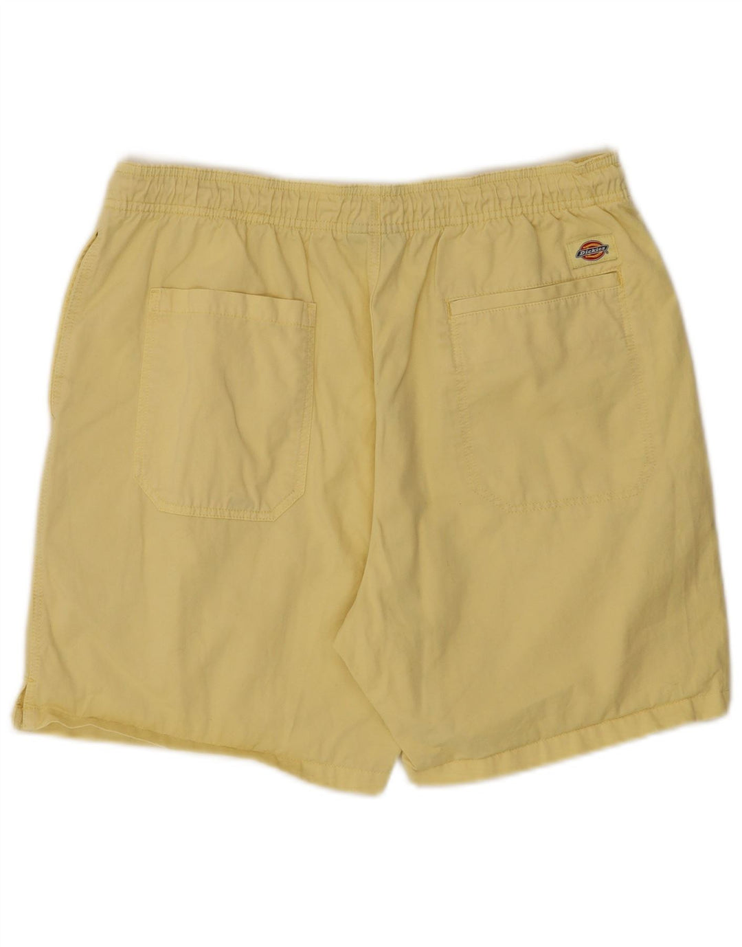 Pantaloni scurți cargo Dickies pentru bărbați, mari W34, bumbac galben