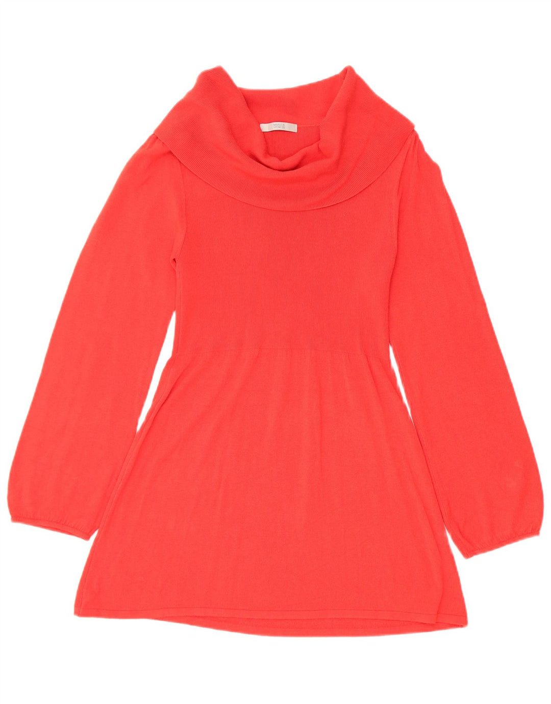 Top cu tunică cu mânecă lungă pentru femei Marks & Spencer UK 8 Small Red