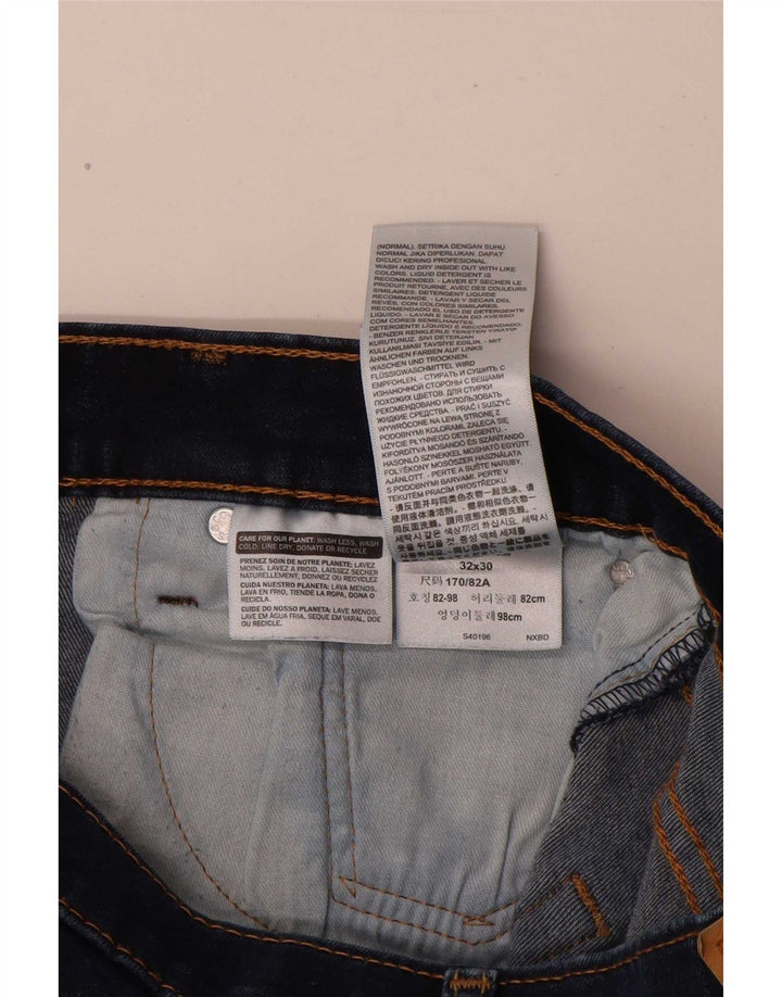 Blugi pentru bărbați Levi's 511 Slim W32 L30 Bumbac bleumarin
