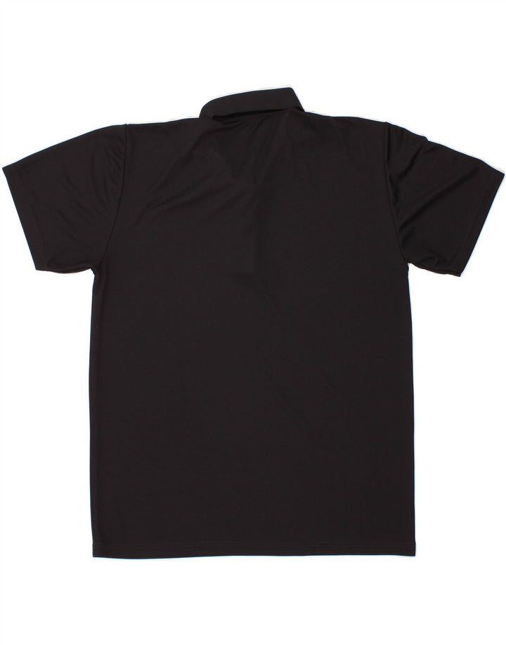 TRIGEMA Mens Polo Shirt XL Black Polyester Vintage Trigema and Second-Hand Trigema from Messina Hembry 