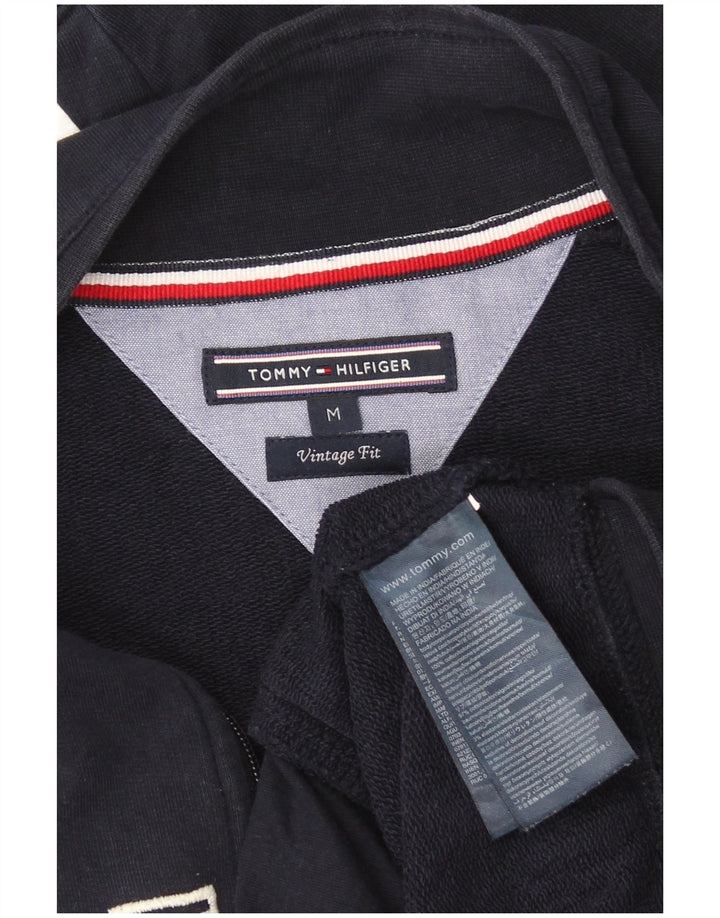 Jachetă de trening Tommy Hilfiger Vintage Fit pentru bărbați, albastru bleumarin mediu