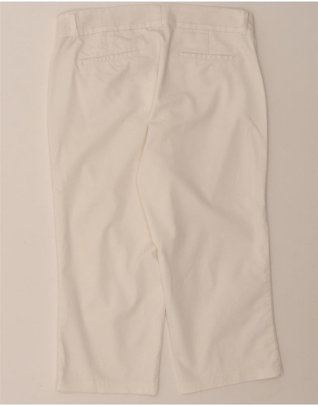 DOCKERS Womens Capri Trousers US 10 Large W32 L21 White Cotton Vintage Dockers and Second-Hand Dockers from Messina Hembry 