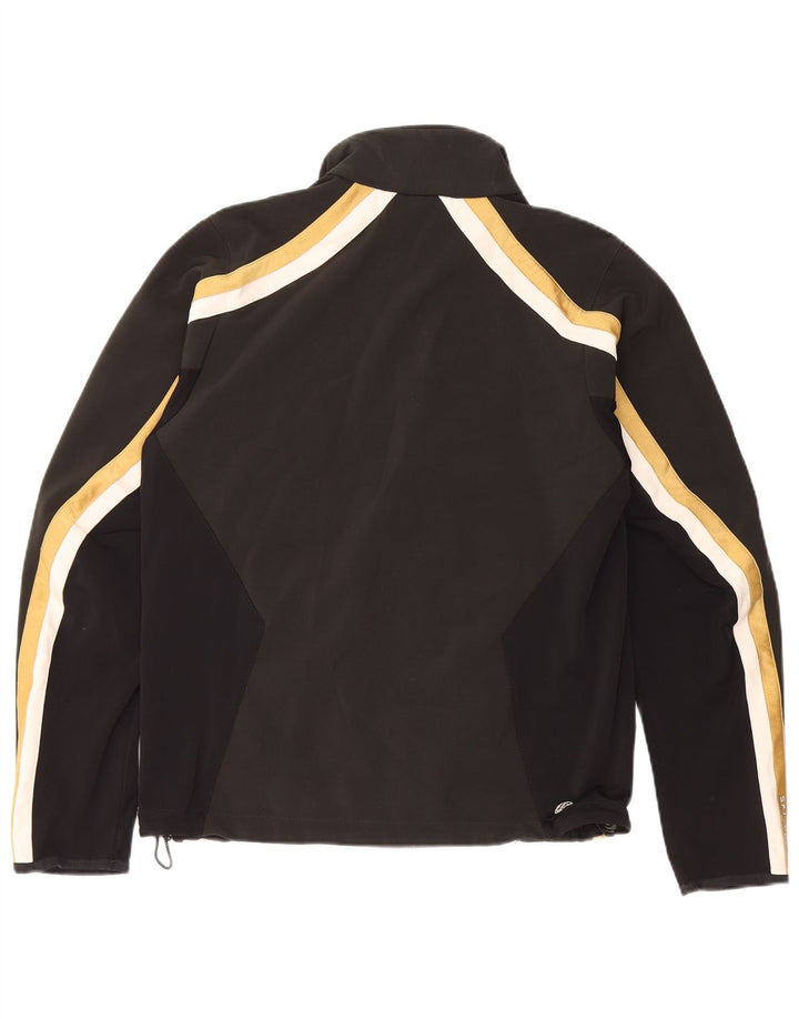 COLMAR Polartec Windbreaker Jacket pentru bărbați UK 40 Large Black Colorblock