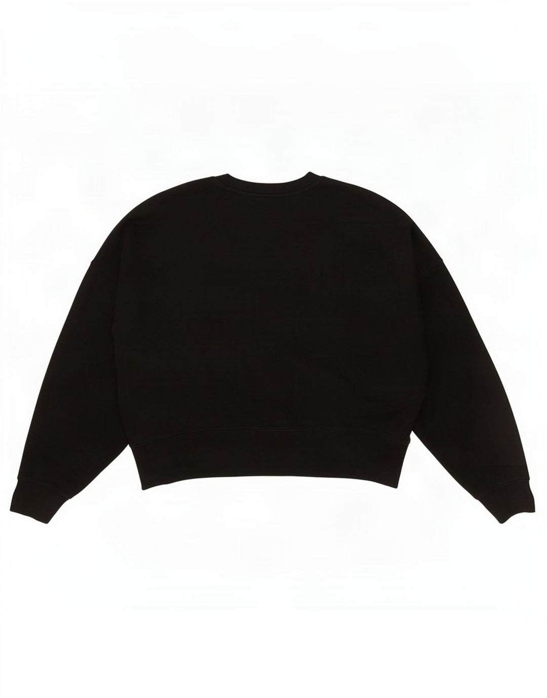Pulover supradimensionat pentru femei Adidas UK 10 Bumbac negru mic