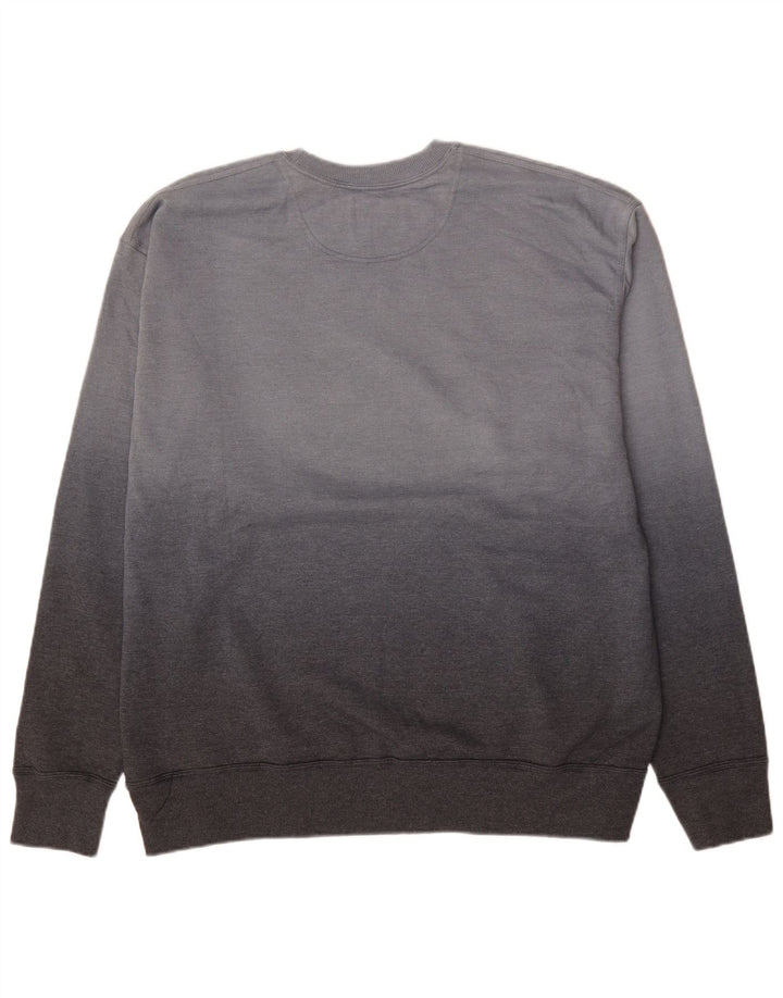 CHAMPION Mens Sweatshirt Jumper XL Grey Colourblock Cotton