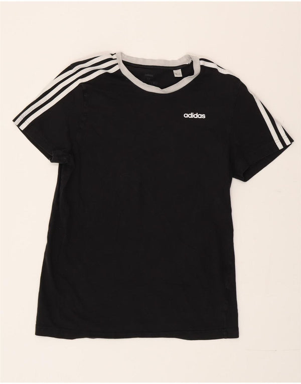 Tricou grafic Adidas pentru femei Top UK 12/14 Medium Negru