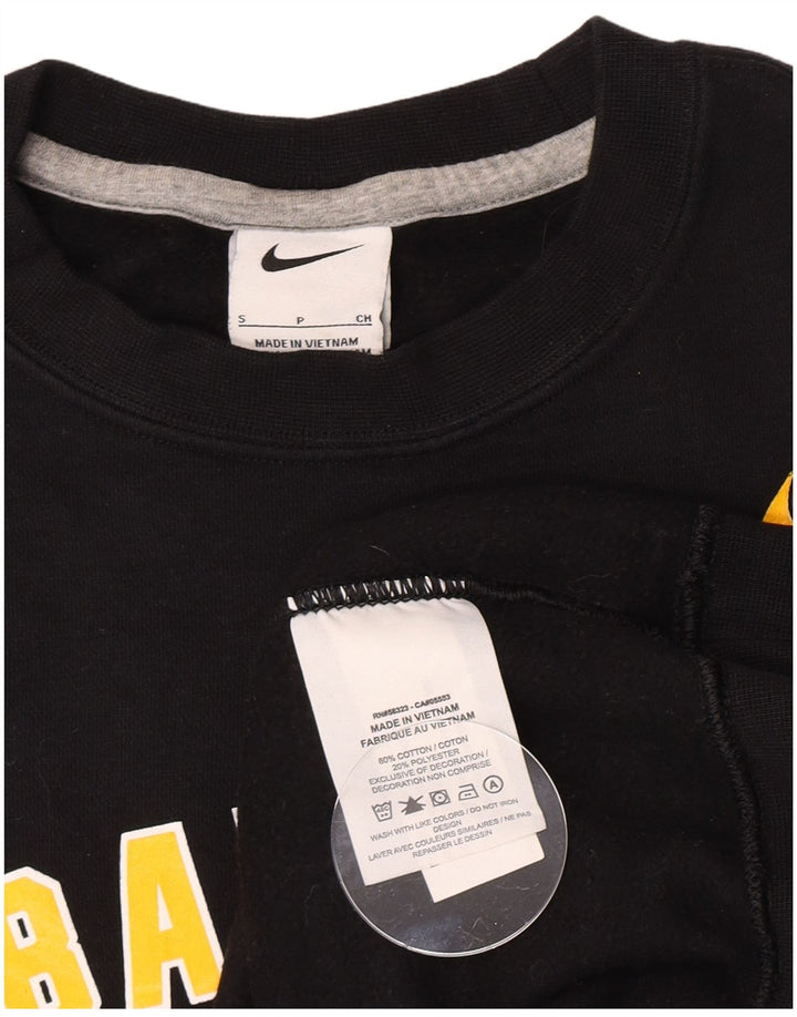 Pulover Nike pentru bărbați Baylor Bears cu grafică, bumbac mic, negru