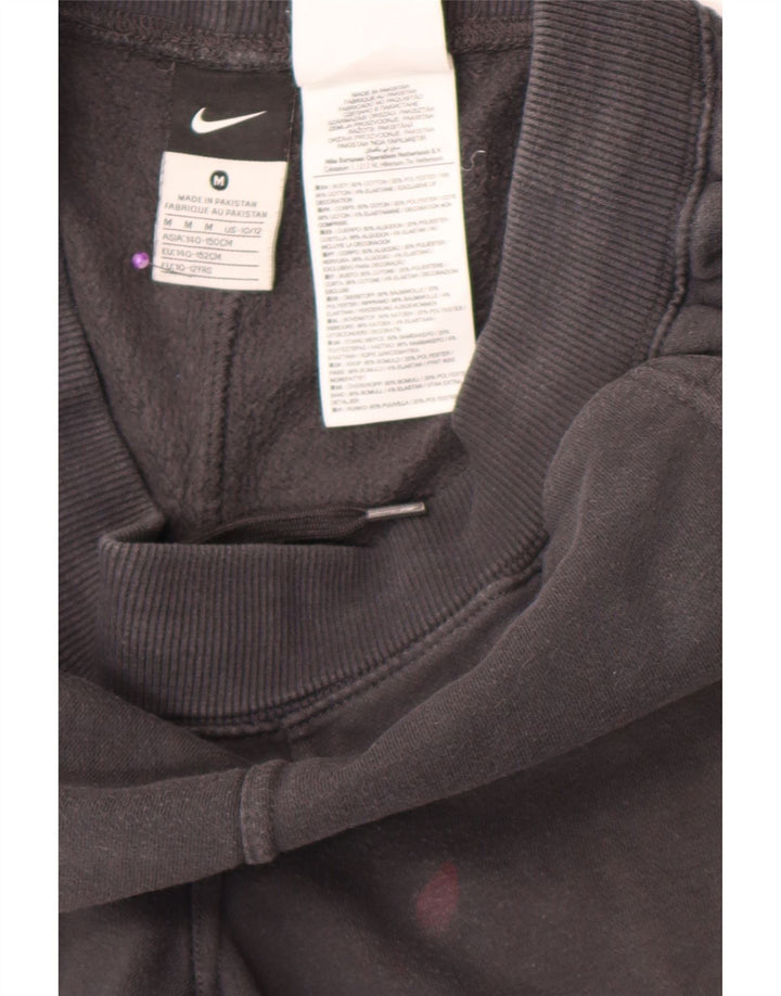 Pantaloni de trening Nike pentru baieti 10-11 ani bumbac gri mediu