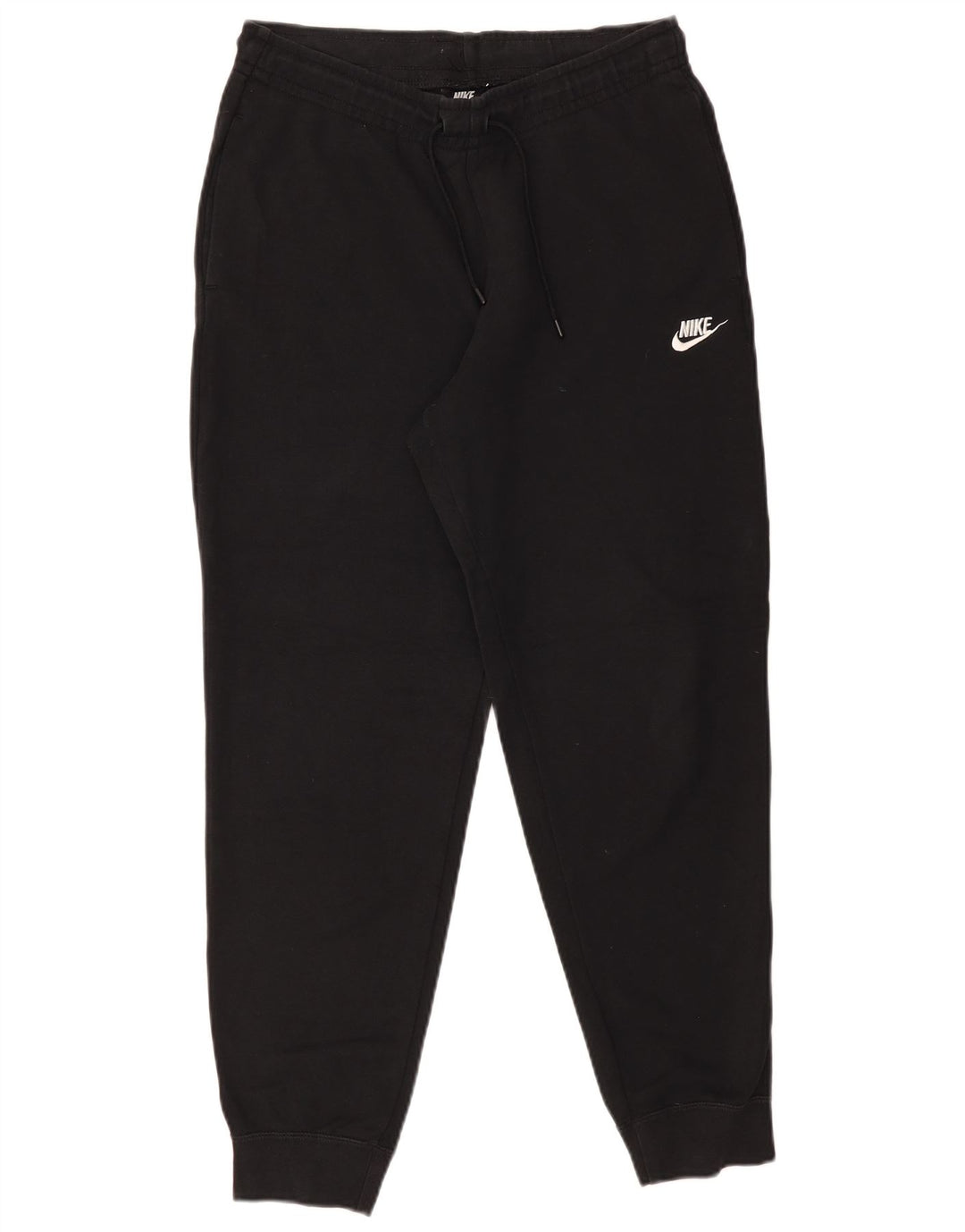Pantaloni de trening Nike pentru femei Joggeri UK 12 Bumbac mediu negru