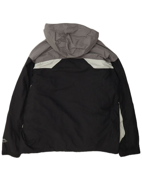 Jachetă de schi cu glugă Columbia Omni-Tech pentru bărbați Marea Britanie 44 2XL Negru Colorblock