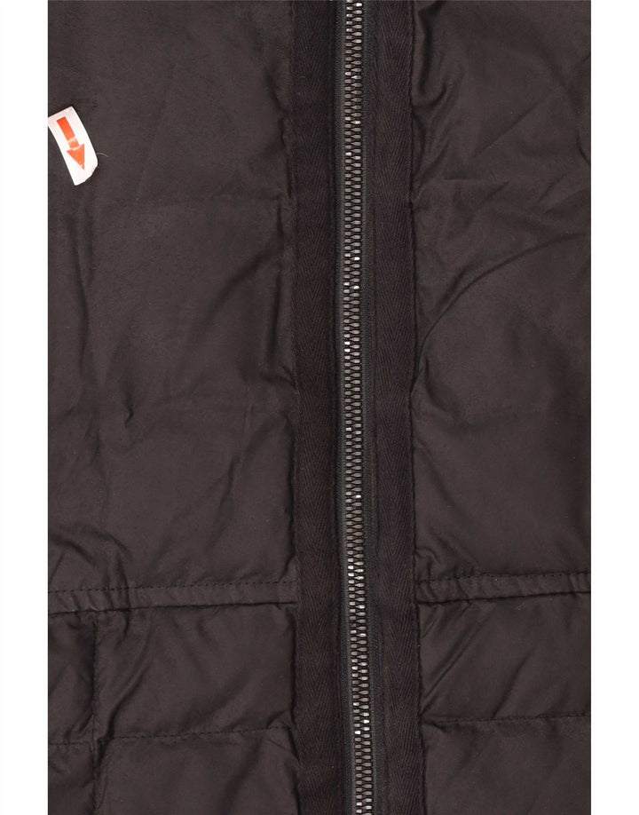 Gilet căptușit pentru bărbați Timberland UK 40 Poliester negru mare