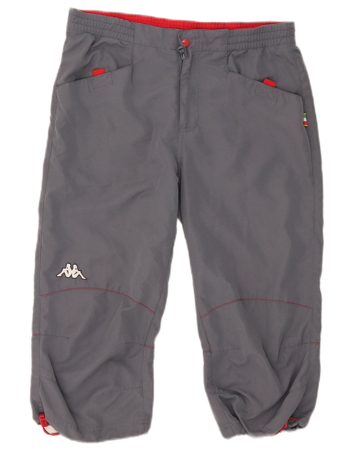 Pantaloni Capri pentru bărbați Kappa Mici W29 L18 Gri Poliester