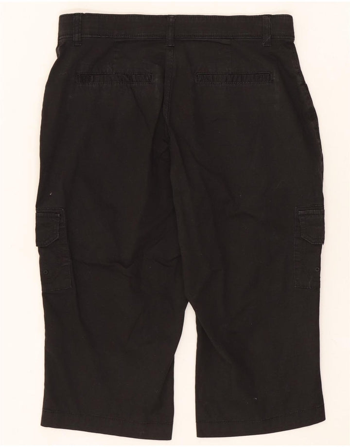 Bermude LEE pentru femei Cargo US 6 Medium W30 Bumbac negru