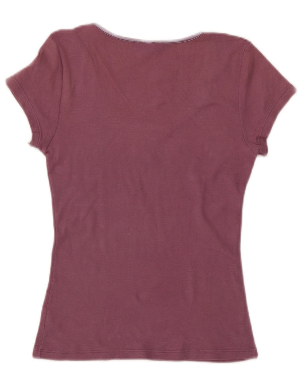 Tricou pentru femei Lotto Top UK 12 Bumbac violet mediu