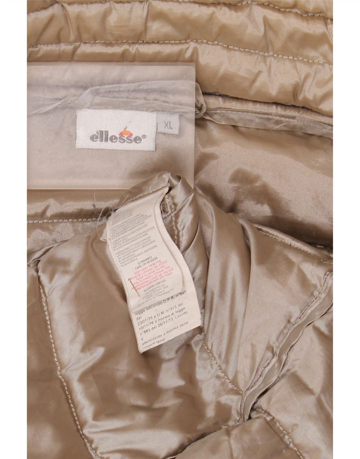 Palton căptușit cu glugă pentru femei Ellesse UK 18 XL poliester negru