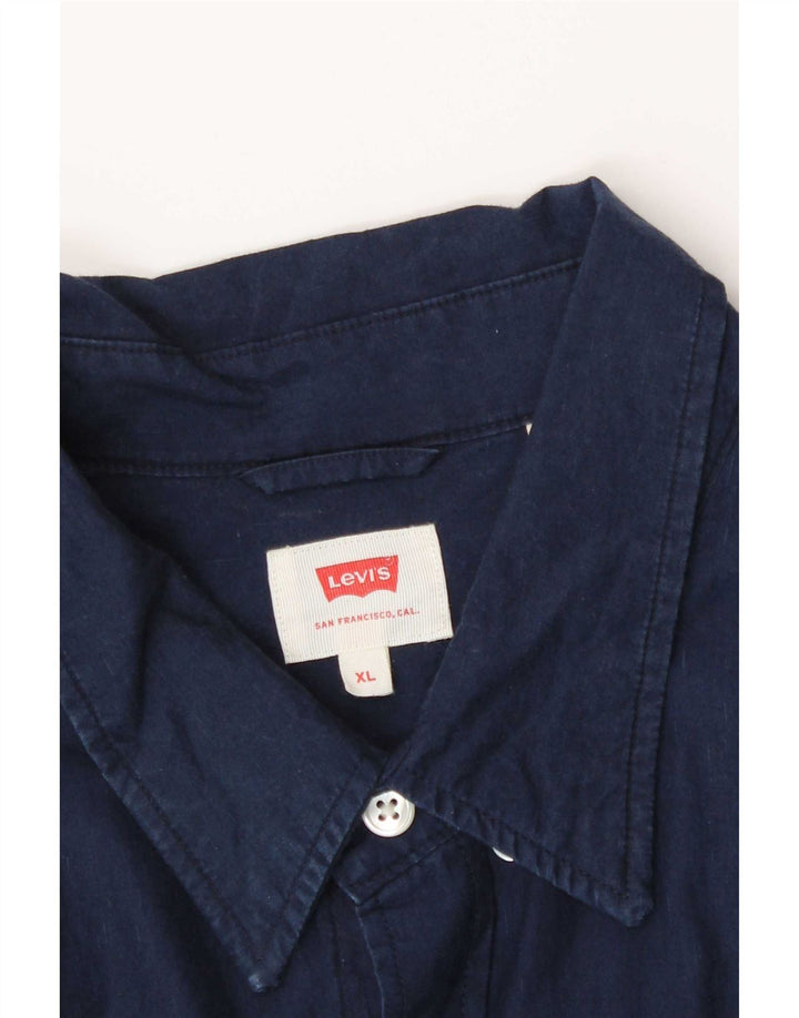 Cămașă pentru bărbați Levi's XL Bleumarin