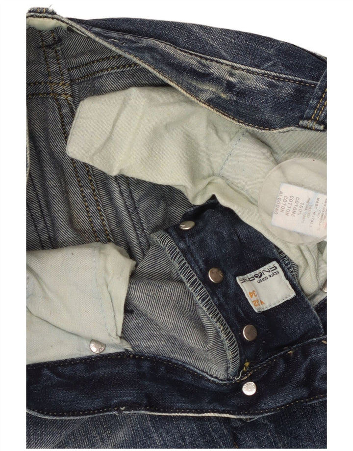 ENERGIE Blugi drepti pentru bărbați L32 L34 Bumbac albastru