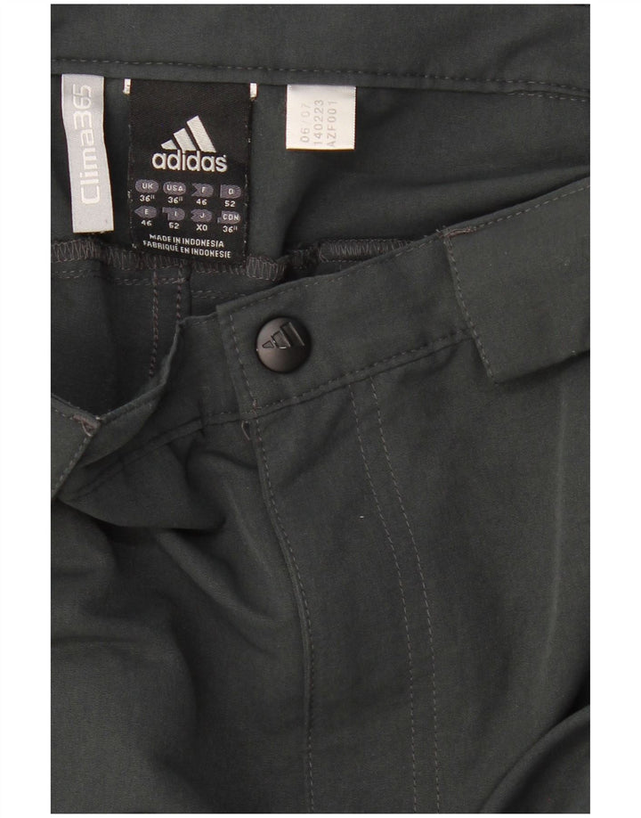 Pantaloni de vânt pentru bărbați Clima 365 drepte ADIDAS W36 L34 gri