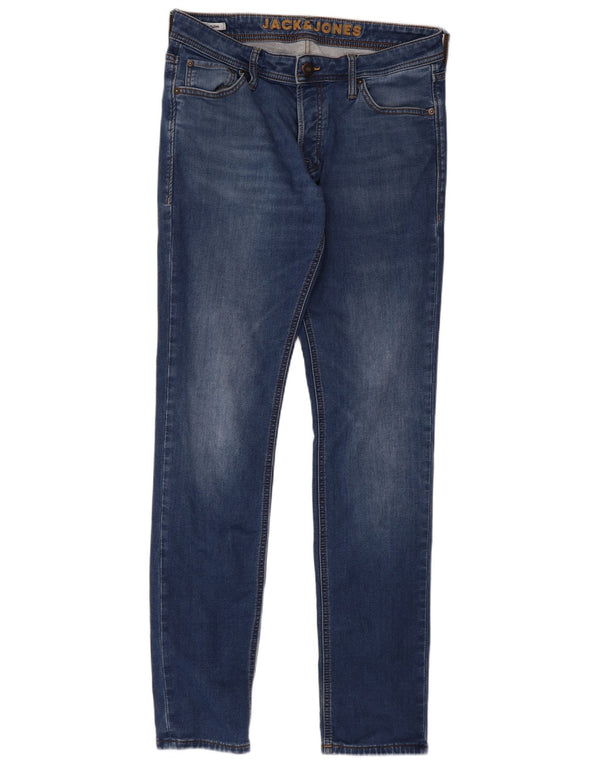 Jack & Jones Blugi GLENN Slim pentru femei W34 L34 Bumbac albastru