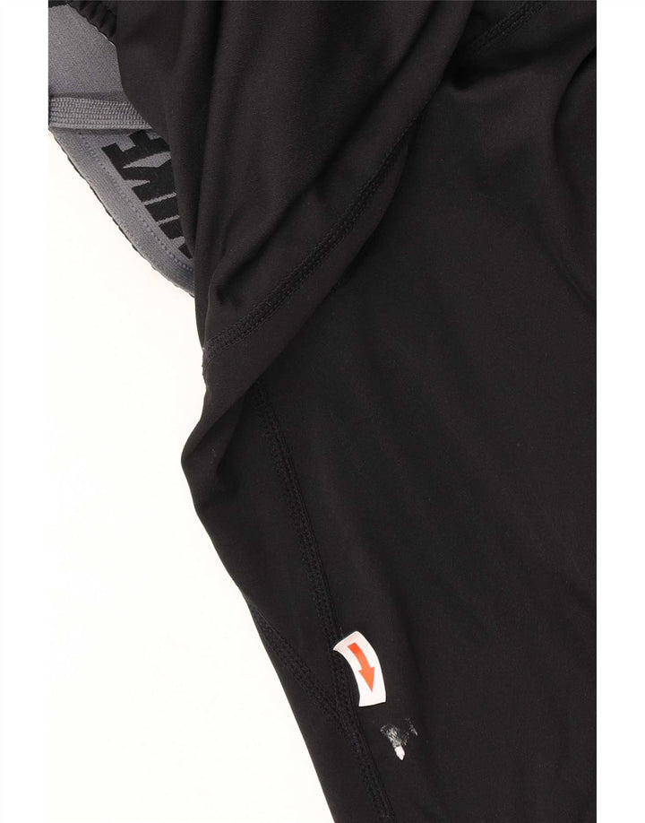 Pantaloni scurți sport pentru bărbați Nike Graphic Regular Fit, mari, negru, poliester