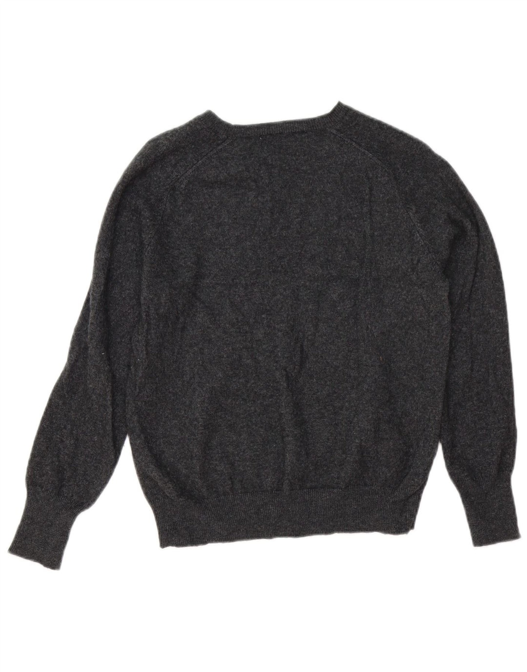 Pulover pentru femeie cu gât de barcă Zara UK 12 Lână gri mediu