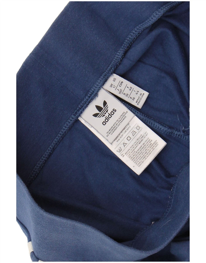 Leggings pentru femei ADIDAS UK 12, mediu, bleumarin, bumbac