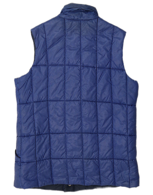 Gilet puffa pentru bărbați, UK 40, mare, albastru, nailon