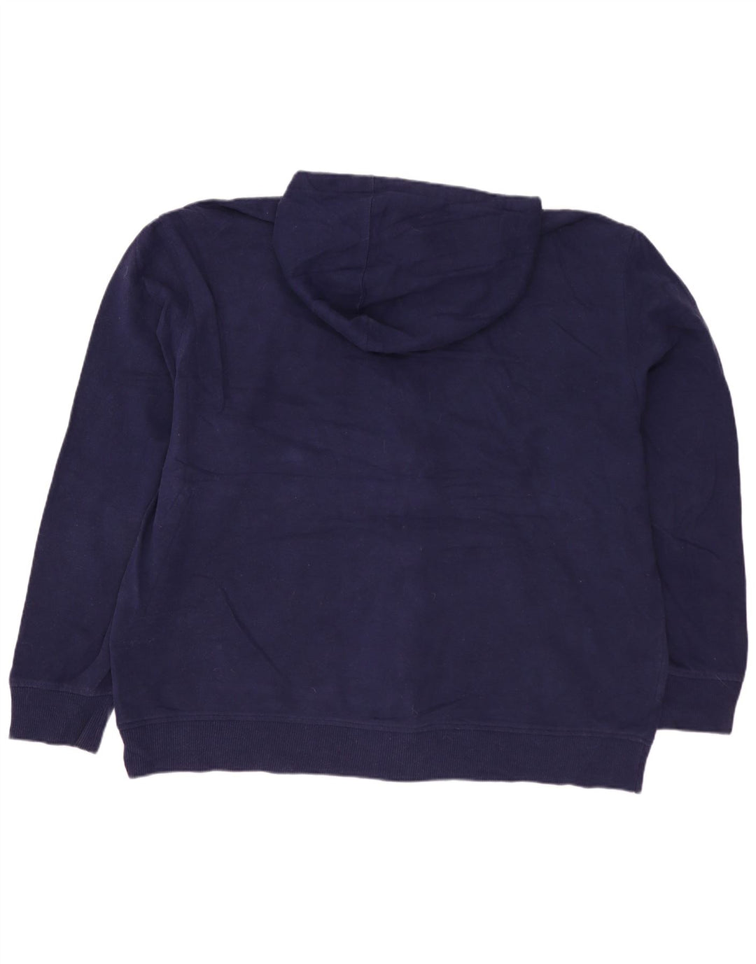 IZOD Pulover cu capota cu fermoar pentru bărbați, mare, albastru, bumbac