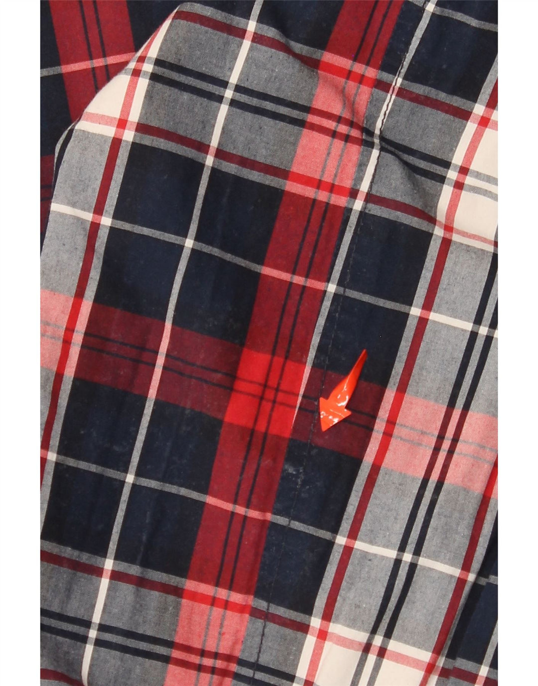 Jachetă reversibilă pentru bărbați TOMMY HILFIGER Marea Britanie 38 Mediu Navy Blue Check Blue