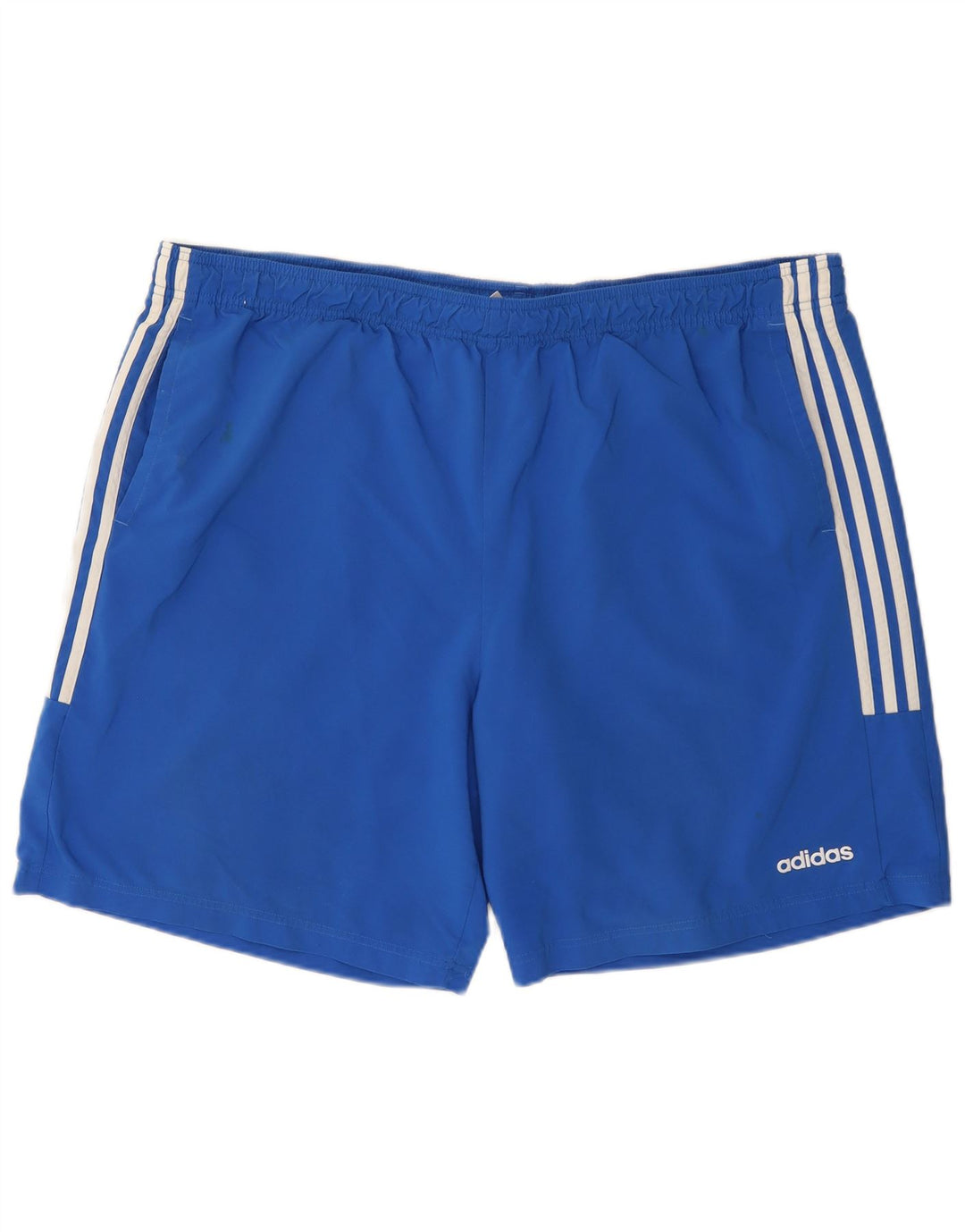 Pantaloni scurți sport pentru bărbați ADIDAS 2XL poliester albastru