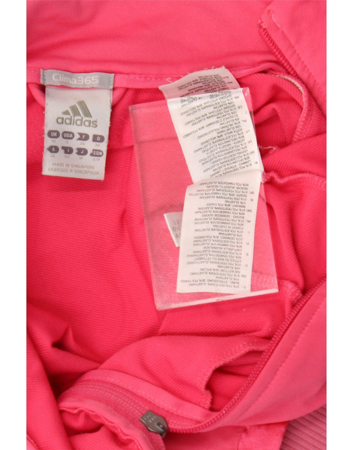 Jachetă ADIDAS pentru femei Clima 365 Graphic Trening Top Jacket UK 10 Small Pink