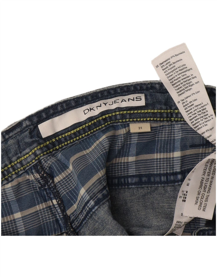Pantaloni scurți din blugi pentru bărbați Dkny W31, bumbac albastru mediu