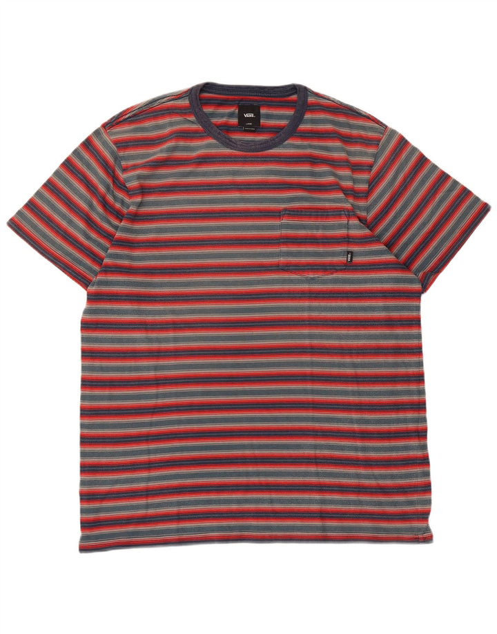 Tricou pentru bărbați Vans Top mare cu dungi roșii