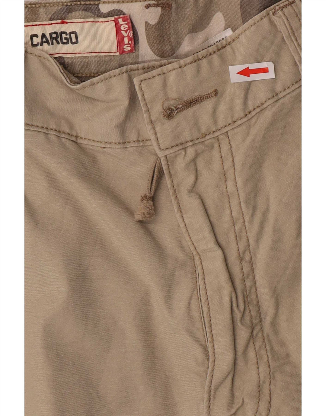 Pantaloni scurți cargo Levi's pentru bărbați, mediu W32, bumbac kaki