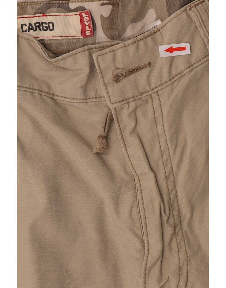 Pantaloni scurți cargo Levi's pentru bărbați, mediu W32, bumbac kaki